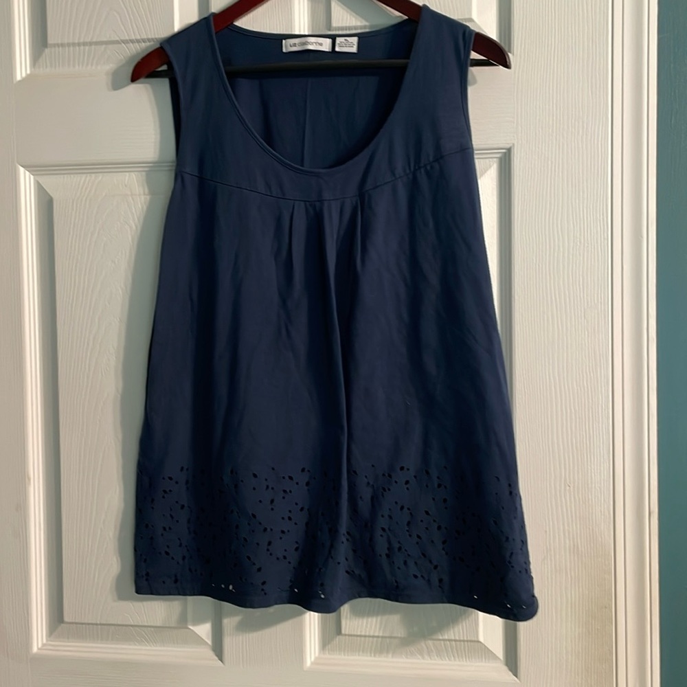 Sleeveless cotton top